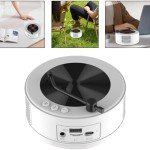 Portable Retro CD Player with Bluetooth Speaker