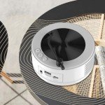 Portable Retro CD Player with Bluetooth Speaker