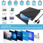 Portable USB 3.0 Type-C Blu-ray Drive for Laptops