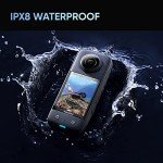 Insta360 X3 Action Camera Biker Kit with Mount