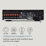 Auna AMP-4000 DAB HiFi Stereo Amplifier