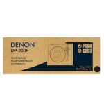 Denon DP-300F Black Turntable for Audio Lovers
