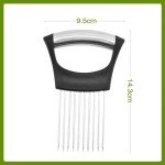 Stainless Steel Vegetable Slicer and Holder Tool