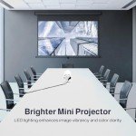 HY300 Pro Mini Projector - 4K, WiFi 6, Bluetooth