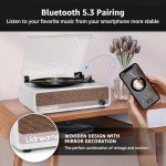 Udreamer Bluetooth Vinyl Record Player with Speaker