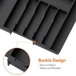 Expandable Cutlery Drawer Organizer for Kitchen компактный