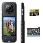 Insta360 X4 Adventure Action Camera Bundle - 360° 8K