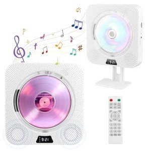 Portable Mini CD Player with Remote & FM Radio