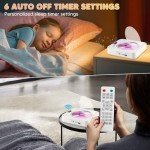 Portable Mini CD Player with Remote & FM Radio
