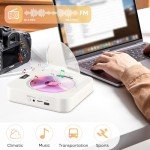 Portable Mini CD Player with Remote & FM Radio