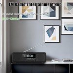 Compact Home CD Stereo System with Bluetooth & FM