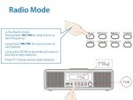 Compact Home CD Stereo System with Bluetooth & FM