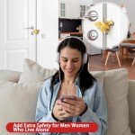 Portable Door Lock for Travel and Home Security