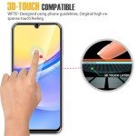 WFTE Tempered Glass Screen Protectors for Samsung A15