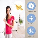 Portable Door Lock for Travel and Home Security