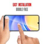WFTE Tempered Glass Screen Protectors for Samsung A15