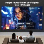 Xgody 4K Smart Projector with Voice Control