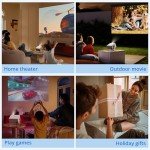 Xgody 4K Smart Projector with Voice Control