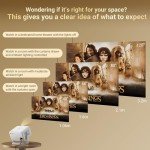 Xgody 4K Smart Projector with Voice Control