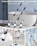 Cordless Electric Spin Scrubber with 9 Heads