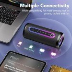 TIMU 30W Wireless Bluetooth Speaker with RGB Lights