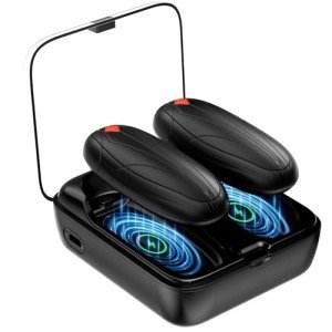 Rechargeable Hand Warmers with Charging Case - 2 Pack