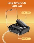 Rechargeable Hand Warmers with Charging Case - 2 Pack
