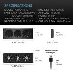 AC Infinity AIRPLATE T9 Quiet Cooling Fan System