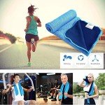 VAKKI Ice Cold Cooling Towel for Sports