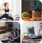 G Shape Wireless Charging Table Lamp & Speaker