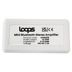 Compact 30W Wireless Bluetooth Stereo Amplifier