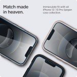 Spigen Tempered Glass Screen Protector for iPhone - 2 Pack