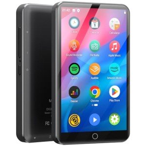 Bluetooth WiFi MP3 Player with 4" Touch Screen