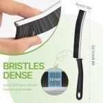 Hard Bristle Crevice Cleaning Brush for Home