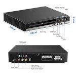 Nicoone Mini HDMI DVD Player with Remote Control