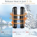 Rechargeable USB Hand Warmers - 2 Pack