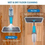BPAWA Spray Mop with Reusable Pads and Bottles