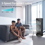 Dr. Prepare Portable Oscillating Desk Fan - 3 Speeds