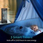 Dr. Prepare Portable Oscillating Desk Fan - 3 Speeds