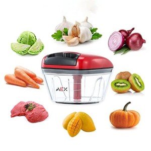 AEX Multi-Function Manual Food Chopper - Persian Red