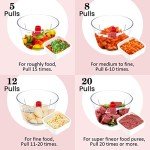 AEX Multi-Function Manual Food Chopper - Persian Red