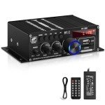 AK-380 400W Bluetooth Stereo Amplifier Receiver
