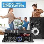 AK-380 400W Bluetooth Stereo Amplifier Receiver