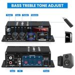 AK-380 400W Bluetooth Stereo Amplifier Receiver