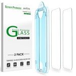 amFiIm iPhone Screen Protector with Easy Installation