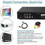 Zjyufy 1080P HDMI DVD/CD Player for TV