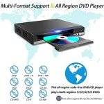 Zjyufy 1080P HDMI DVD/CD Player for TV