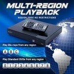Multi-Region Blu-ray Player with HDMI Cable