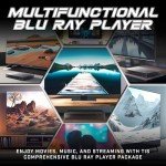 Multi-Region Blu-ray Player with HDMI Cable