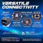 Multi-Region Blu-ray Player with Smart Streaming